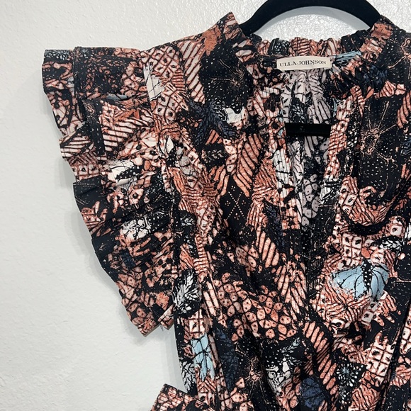 Ulla Johnson Honoria Batik Poplin Dress - Picture 5 of 10